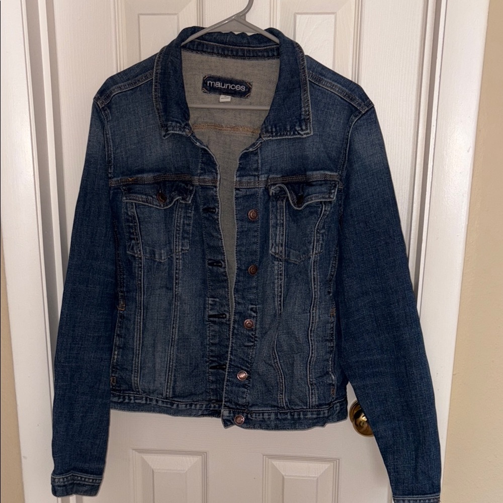Maurices Blue Jean Jacket Timeless Denim Essential